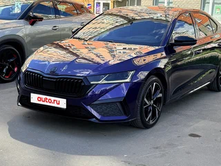 2021 Skoda Octavia IV (A8), синий, 1640000 рублей, вид 3