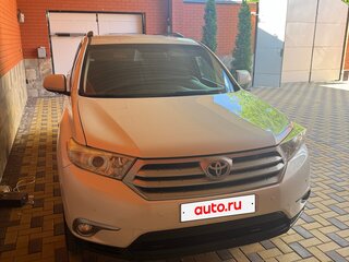 2012 Toyota Highlander II (XU40) Рестайлинг, белый, 1850000 рублей, вид 1