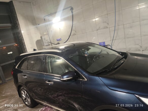 2018 Kia Sorento 8-speed III Prime Рестайлинг, синий, 2610000 рублей - вид 4