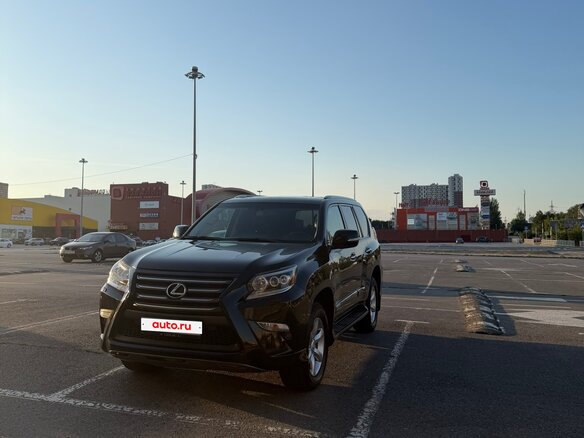 2015 Lexus GX 460 II Рестайлинг, чёрный - вид 3