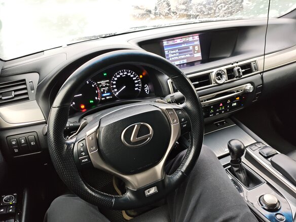 2012 Lexus GS 250 IV, чёрный - вид 6