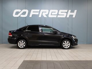 2012 Volkswagen Polo V, чёрный, 590000 рублей, вид 5