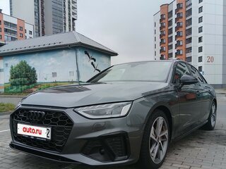 2023 Audi A4 45 TFSI V (B9) Рестайлинг, серый, 4000000 рублей, вид 3
