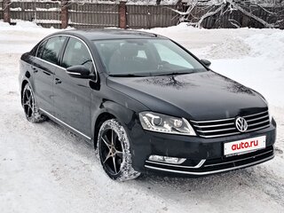 2012 Volkswagen Passat B7, чёрный, 1150000 рублей, вид 2