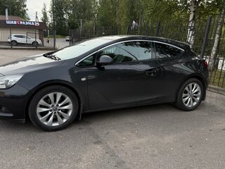 2012 Opel Astra GTC J Рестайлинг, чёрный, 830000 рублей, вид 4