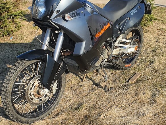 2008 KTM 990 Adventure, чёрный, 531876 рублей - вид 3