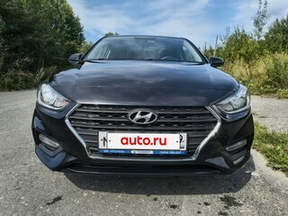 2019 Hyundai Solaris II, чёрный, 1550000 рублей, вид 2