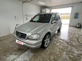 2001 Mercedes-Benz M-Класс AMG 55 AMG I (W163) Рестайлинг, серебристый, 770000 рублей, вид 1