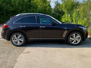 2012 Infiniti FX37 II (S51) Рестайлинг, коричневый, 2200000 рублей, вид 3