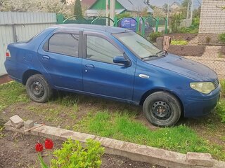 2008 Fiat Albea I Рестайлинг, синий, 180000 рублей, вид 3