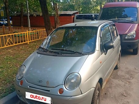 2007 Daewoo Matiz I Рестайлинг, серебристый, 110000 рублей, вид 2