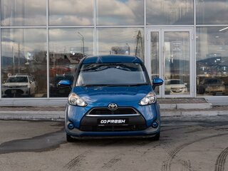 2018 Toyota Sienta II Рестайлинг, синий, 1430000 рублей, вид 3