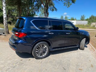 2018 Infiniti QX80 I Рестайлинг 2, синий, 4650000 рублей, вид 5