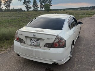 2005 Nissan Fuga I, белый, 250000 рублей, вид 4