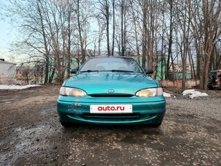 1995 Hyundai Accent I, зелёный, 90000 рублей, вид 2