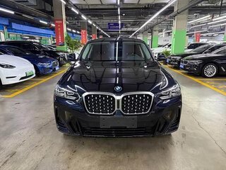 2024 BMW X4 20i II (G02) Рестайлинг, синий, 5470700 рублей, вид 3