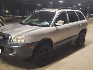 2001 Hyundai Santa Fe I, серебристый, 495000 рублей, вид 1