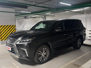 2016 Lexus LX 570 III Рестайлинг 2, чёрный, 8300000 рублей, вид 1