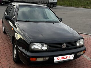 1997 Volkswagen Golf III, чёрный, 220000 рублей, вид 1