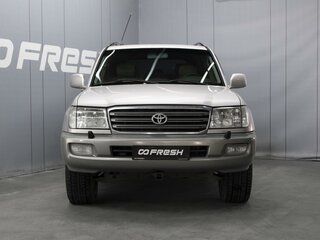 2002 Toyota Land Cruiser 100 Series Рестайлинг 1, серебристый, 1650000 рублей, вид 3