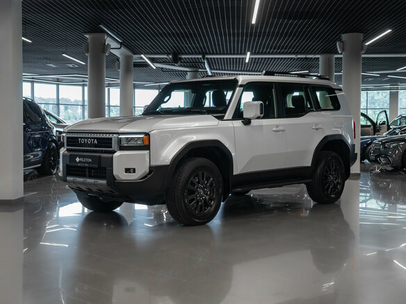 2025 Toyota Land Cruiser Prado 250 Series, белый, 9990000 рублей