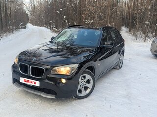 2011 BMW X1 18i I (E84), чёрный, 1199000 рублей, вид 2