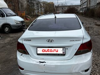 2014 Hyundai Solaris I, белый, 310000 рублей, вид 5