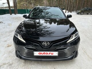 2018 Toyota Camry VIII (XV70), чёрный, 2490000 рублей, вид 1