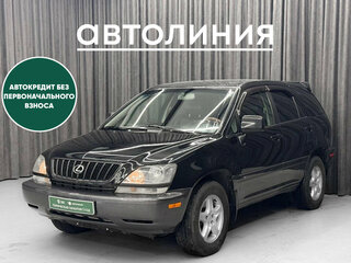 2003 Lexus RX 300 I, чёрный, 925000 рублей, вид 1