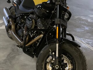 2021 Harley-Davidson Fat Bob, чёрный, 2600000 рублей, вид 1