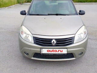 2012 Renault Sandero I, бежевый, 450000 рублей, вид 1