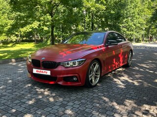 2019 BMW 4 серии 420i F32/F33/F36 Рестайлинг, красный, 3300000 рублей, вид 2