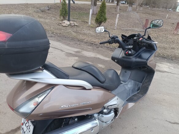 2001 Honda Silver Wing 600, серебристый, 300000 рублей - вид 6