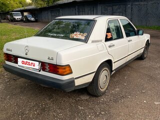 1986 Mercedes-Benz 190 (W201), белый, 595000 рублей, вид 3