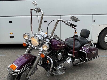 1996 Harley-Davidson Road King, фиолетовый, 827000 рублей, вид 4