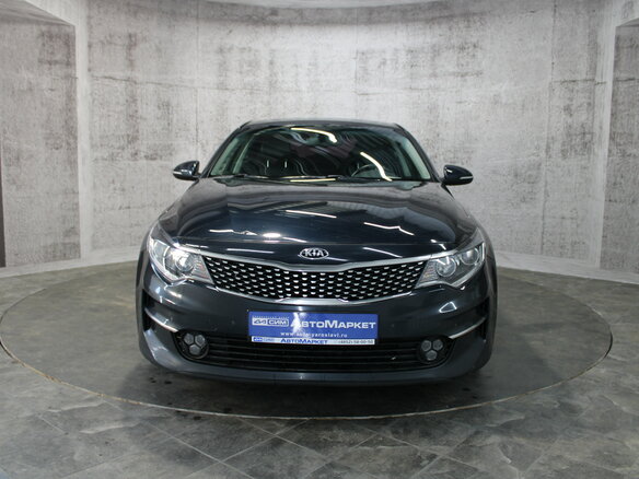 2016 Kia Optima IV, синий, 1365000 рублей - вид 1