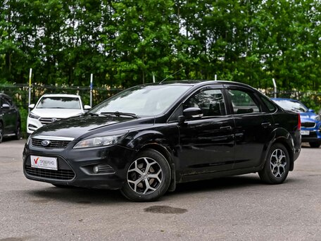 2008 Ford Focus II Рестайлинг, чёрный, 259000 рублей, вид 1