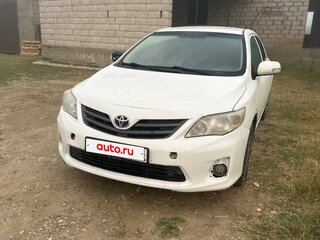 2012 Toyota Corolla X (E140, E150) Рестайлинг, белый, 850000 рублей, вид 1