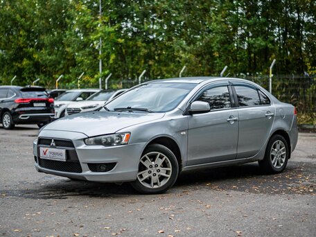 2007 Mitsubishi Lancer X, серебристый, 450000 рублей, вид 1