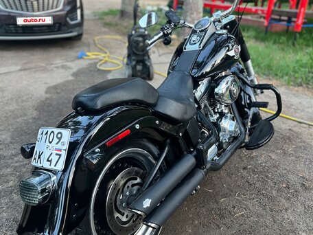2012 Harley-Davidson Fat Boy, чёрный, 1600000 рублей, вид 2