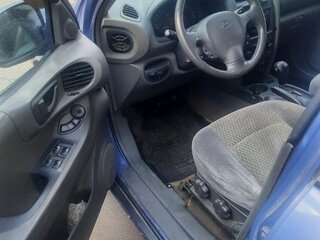 2001 Hyundai Santa Fe I, синий, 450000 рублей, вид 4