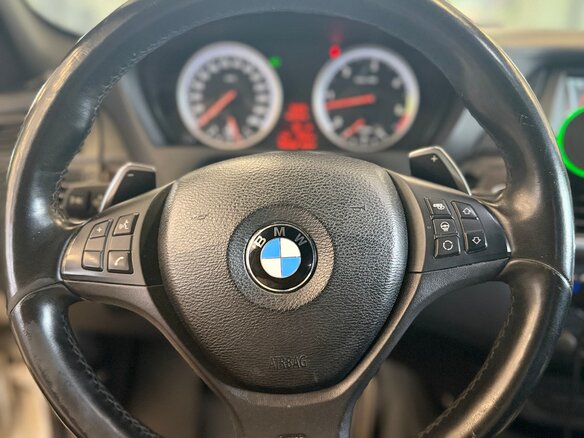 2012 BMW X6 40d I (E71) Рестайлинг, белый - вид 13