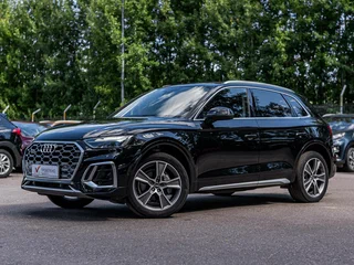 2023 Audi Q5 L 40 TFSI II (FY) Рестайлинг, чёрный, 4120000 рублей, вид 1