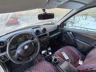 2015 Lada (ВАЗ) Granta I, белый, 380000 рублей, вид 3