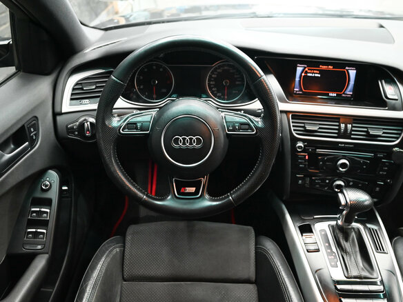 2013 Audi A4 IV (B8) Рестайлинг, чёрный, 1460000 рублей - вид 12