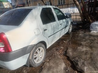 2007 Renault Logan I, серый, 280000 рублей, вид 3