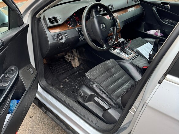 2005 Volkswagen Passat B6, серый, 600000 рублей - вид 6