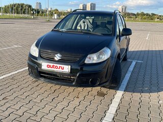 2008 Suzuki SX4 I (Classic), чёрный, 380000 рублей, вид 1