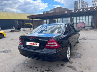 2006 Mercedes-Benz C-Класс 180 II (W203) Рестайлинг, чёрный, 565000 рублей, вид 4
