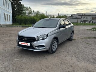2016 Lada (ВАЗ) Vesta I, серебристый, 650000 рублей, вид 3